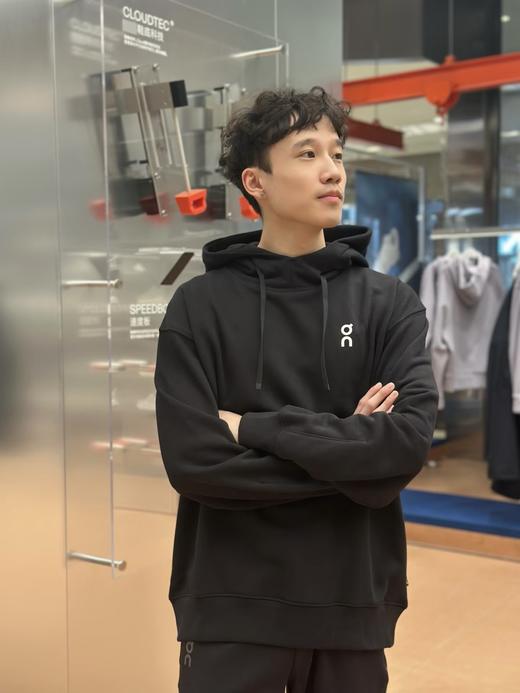 原厂！ON昂跑Club   Hoodie Graphic25新款秋冬新品男女同款运动休闲印花帽衫套头卫衣   幻彩昂卫衣 商品图2