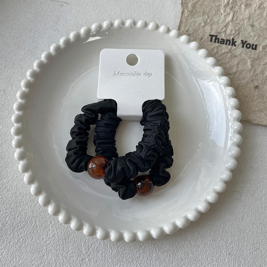 超柔豹纹珠对装皮筋-纪念日百货门店同款167747683 商品图3