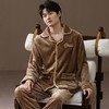 买手优选男士睡衣加绒加厚法兰绒男丝绒家居服套装168444191 商品缩略图2