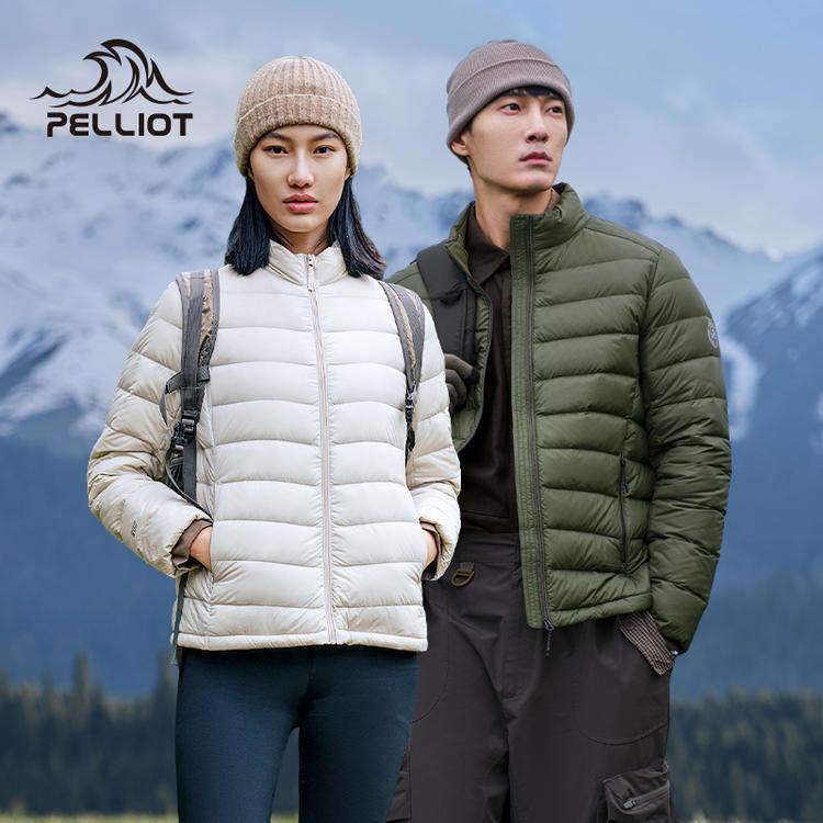 【经典2.0】伯希和户外排骨羽绒服女800蓬鹅绒男轻薄冲锋衣内胆