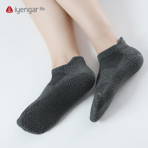 艾扬格 life F1111秋冬季加厚瑜伽袜 瑜伽袜 防滑袜 普拉提健身运动袜子 防滑保暖 多色可选 商品图3
