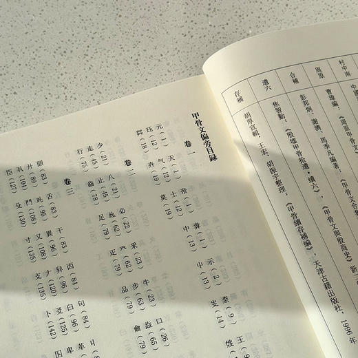 甲骨文偏旁谱  苏影 编著 商品图3