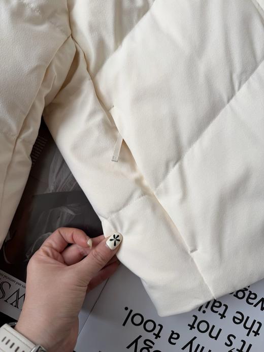 D112721马卡龙色系羽绒服女士冬季户外保暖云朵鹅绒服 商品图5