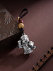 子佩集S999银【招财进宝】钥匙扣【DZ890】纯银小摆件仿古2410 商品缩略图0