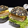 黑金虾排小汉堡（约13点出炉）南美虾口感香嫩 商品缩略图2