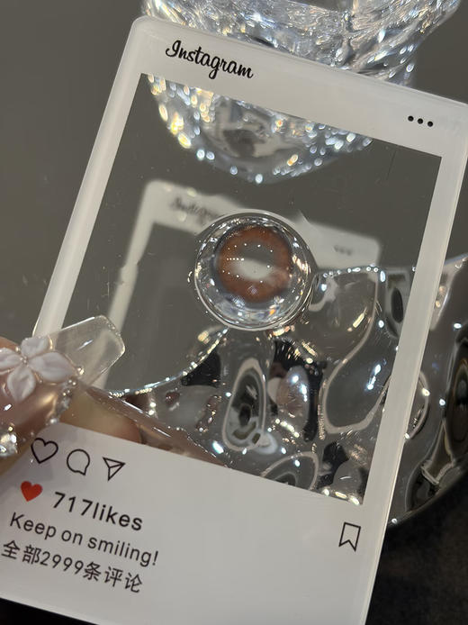 FULLY GIFT 桃心回甘 半年抛 两片 14.5mm 参考着色 13.6mm 基弧 8.6 含水 38% 韩产进口 商品图3