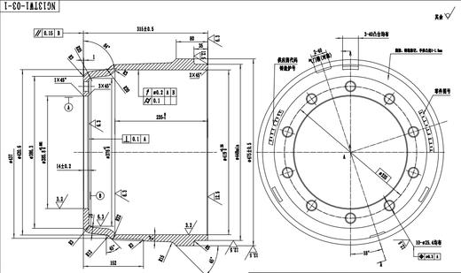 挂车制动鼓5年100万公里免维护车轴专用耐古CXZ-16T 商品图5