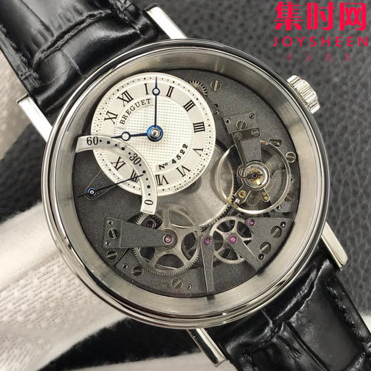 ZF宝玑Tradition传世系列 全自动逆跳秒针男士腕表！传世系列有三款可以选！玫金款7097BR/G1/9WU.蓝色款7097BB/GY/9WU灰色款7097BB/G1/9WU. 火爆来袭！ 商品图3