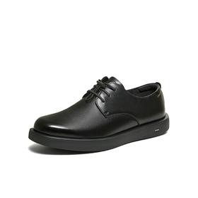 【百思图】BF楼百思图26春季新款厚底增高休闲皮鞋商务通勤男士皮鞋WDQ01AM6吊牌价959.现价439