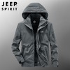 JEEP SPIRIT男士夹克春秋季户外休闲运动可脱卸外套潮男HL7007 商品缩略图3