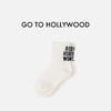 日本G2H童装 GO TO HOLLYWOOD 品牌标识短袜 商品缩略图0