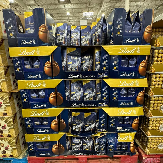 终于蹲到你了！最馋的黑巧特价220元🉐一定要冲！美国Lindt瑞士莲黑巧克力3种不同口味黑巧混装600g😍吃货必入！分三种：黑巧，60%多黑巧，70%多黑巧 商品图4