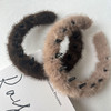 豹纹毛绒齿梳发箍-纪念日百货门店同款167749021 商品缩略图2