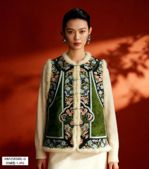 X&F258588L马甲 商品图0