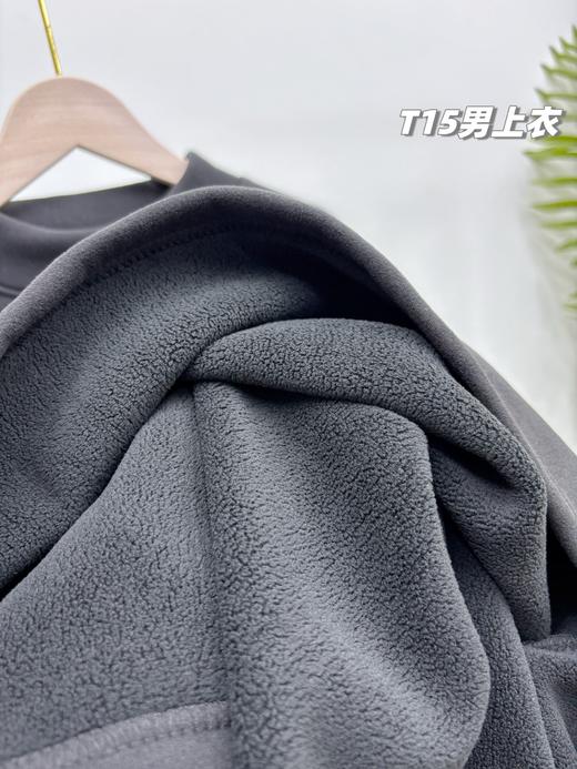 D112739一包2件！2025冬季新款男士羊羔糯米绒保暖加厚打底衫 商品图14