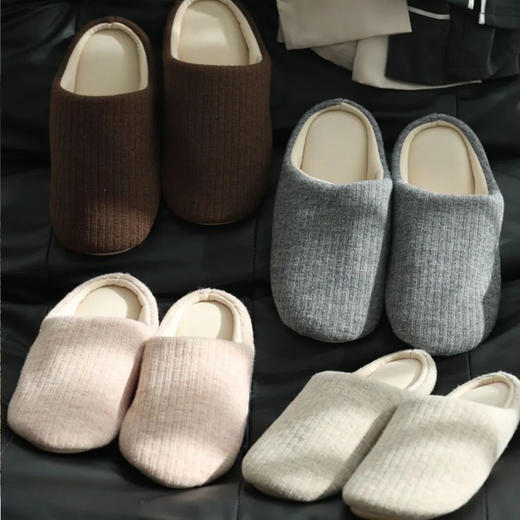 【55元2双】Mu&Cu静音防滑棉拖 | 双脚一踩进去软乎到不行，“走路如猫步”的优雅静谧 商品图2