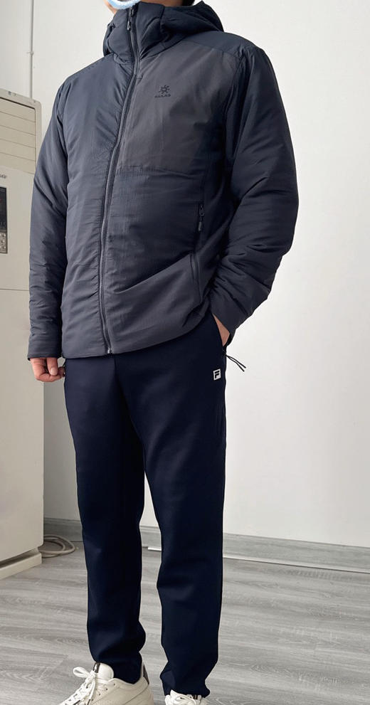 【秒杀价已调 直接拍】2款棉衣 凯乐石 男士轻薄立领款和连帽款 2款 防水的 运动棉服 轻巧 保暖 柔软 防水 商品图12
