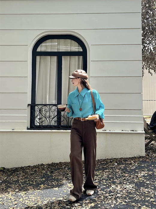 发货3-7天【美*同款白马加绒牛仔裤】告别冬裤臃肿感！一条就能扛过整个冬天～进口“德绒内里”品质直接拉满-YOO 商品图1