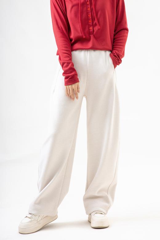 松紧腰加绒休闲裤 商品图0