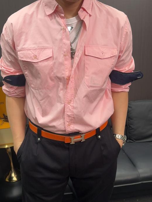 商务休闲衬衫男透气舒适百搭 商品图5