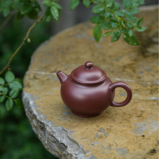 龙德堂陶艺 汤宣武制《圣珠》原矿紫袍玉砂 130cc 库存请咨询客服 商品图3