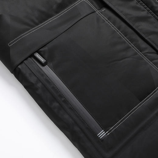 【90白鸭绒 可拆卸帽】罗蒙冬季男士羽绒服保暖舒适中长款加厚休闲时尚百搭白鸭绒外套 商品图10