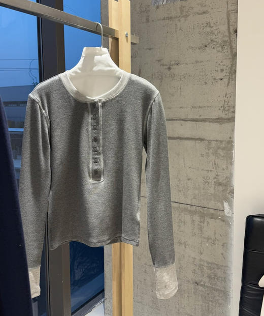 韩国订单拼色加厚保暖打底衫11261 商品图12