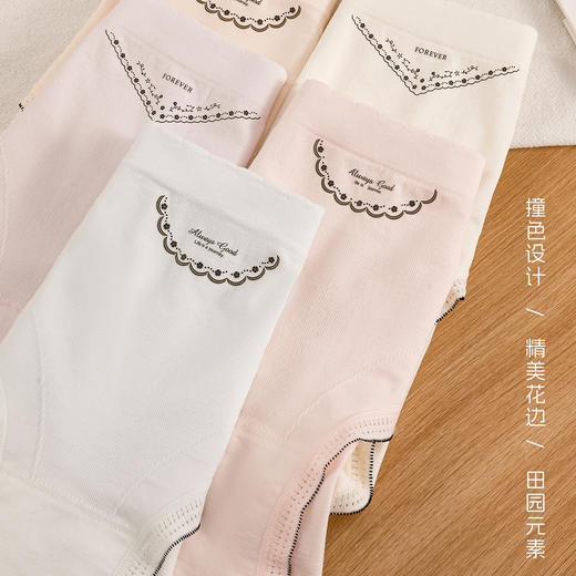 【3条装】女士莫代尔田园风内裤【CSL25277】 商品图2