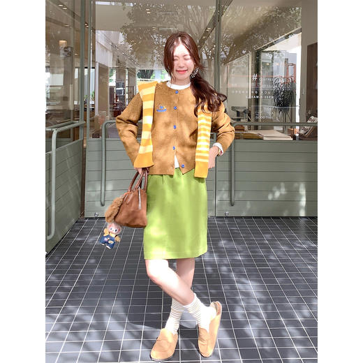 <曾小咸推荐> 现货秒杀！微信超特价！条纹披肩 日常99.99 立减60 秒杀39.99！！刺绣棕色毛衣开衫 秒杀89.99！ 商品图0