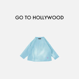 日本G2H童装 GO TO HOLLYWOOD 棉质针织做旧长袖T恤