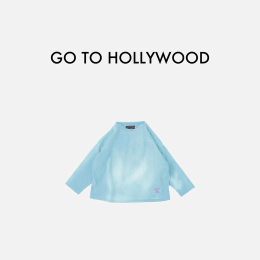 日本G2H童装 GO TO HOLLYWOOD 棉质针织做旧长袖T恤 商品图0