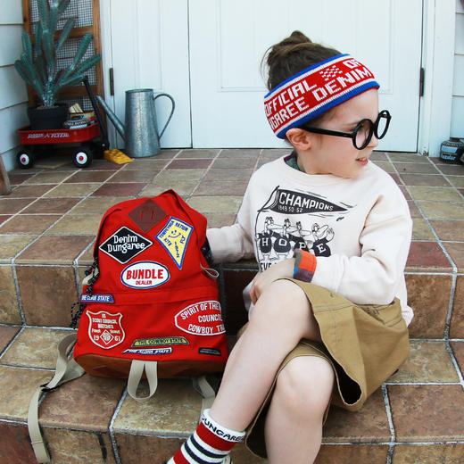 日本DD童装 DENIM DUNGAREE 品牌标识针织发带 商品图4