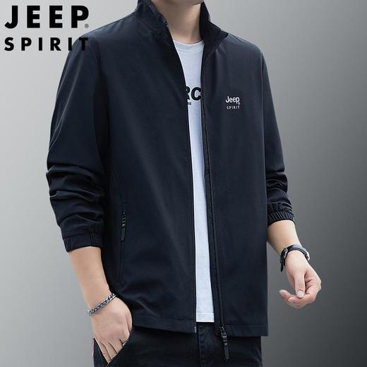 JEEP  SPIRIT  秋冬季男士立领时尚潮流休闲刺绣夹克外套 JC7292 商品图2