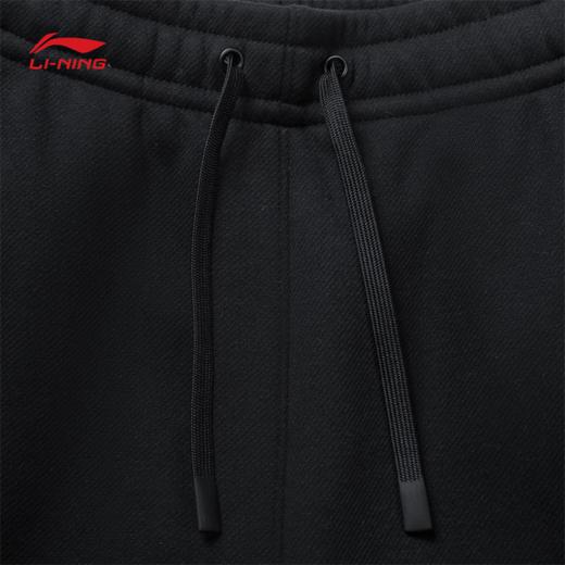 李宁女子束脚加绒保暖锁温干爽宽松卫裤AKLV822 商品图8