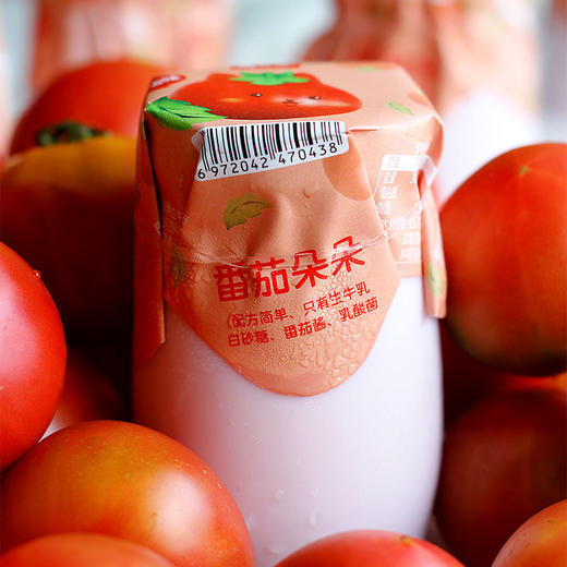 马三三·新疆番茄朵朵酸奶180g*12罐  生牛乳+番茄果酱 简单更美味 商品图1
