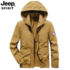 JEEPSPIRIT男士秋冬新款夹克加厚外套JC7652