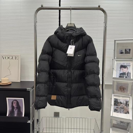 D112738时尚百搭连帽棉衣外套男女同款冬季保暖棉服 商品图3