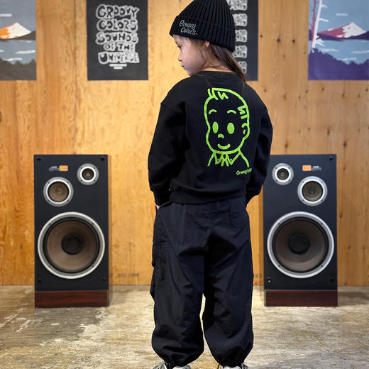 日本GC童装 Groovycolors 原田治尼龙塔夫绸长裤 商品图4