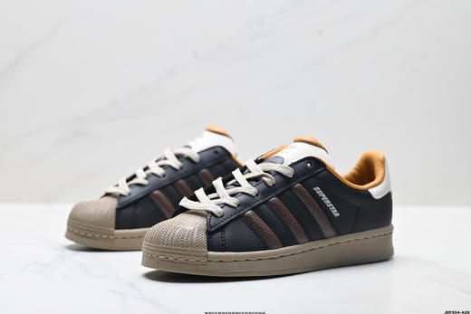 阿迪达斯Adidas Superstar贝壳头三叶草经典百搭休闲运动板鞋JP9187男女鞋 商品图3