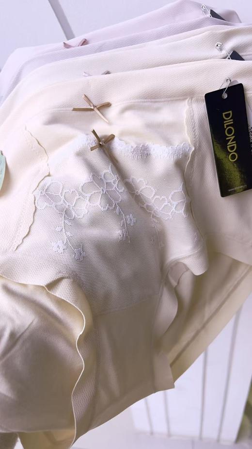 (59元5条秒杀)内裤珠地莫代尔棉中腰内裤1295104（秒杀内裤不退换） 商品图6