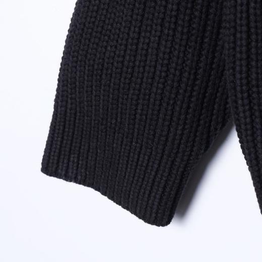 SDSA男士秋冬新款痞帅男装韩版翻领针织羽绒服外套拼接百搭时尚 商品图4