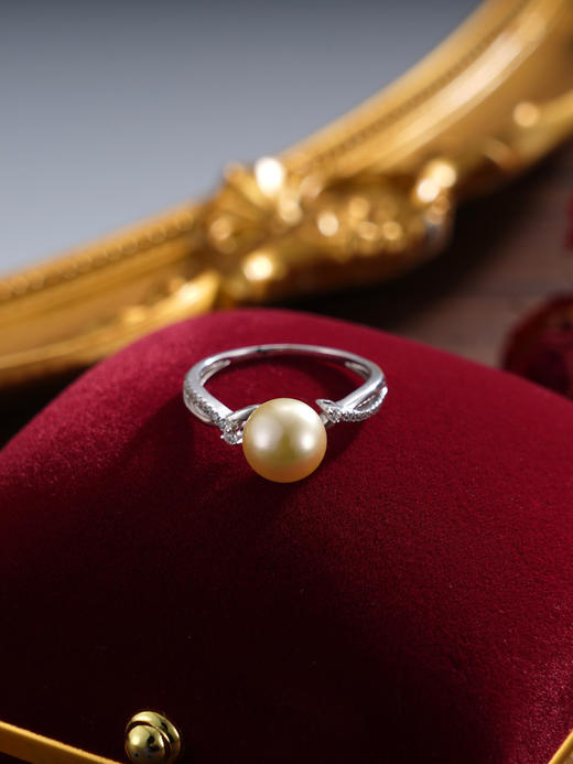 子佩集G14K海水珍珠戒指【R001813】K金珍珠2410 商品图0