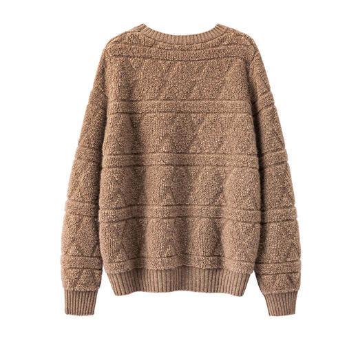 S·Y·C【D奥加厚棉袄级】100纯山羊绒重磅加厚保暖毛衣女CYR240207 商品图4