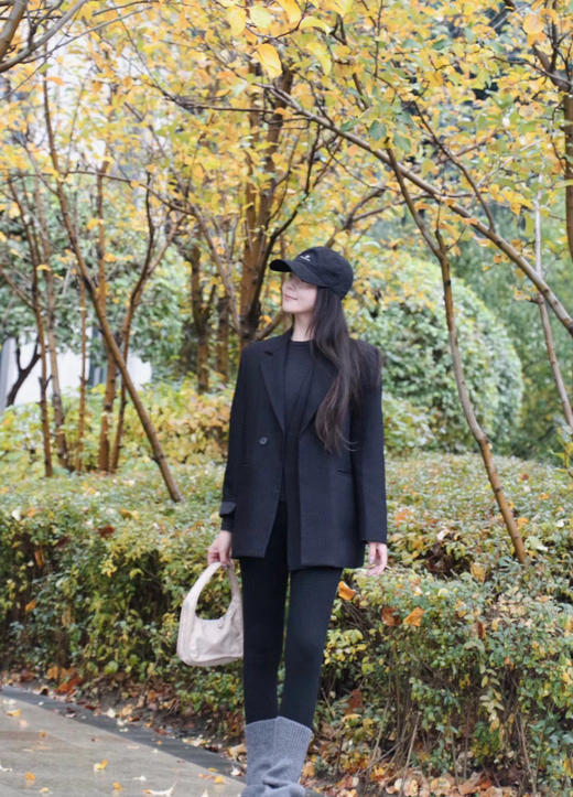 1127-3 羊毛保暖高腰深裆大弹力打底神裤 我穿40刚好 商品图8