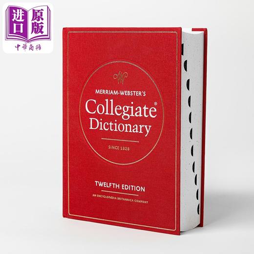预售 【中商原版】2025新版 韦氏大学词典 第12版 Merriam Webster s Collegiate Dictionary 12th Edition 英文原版英语参考工具书 商品图0