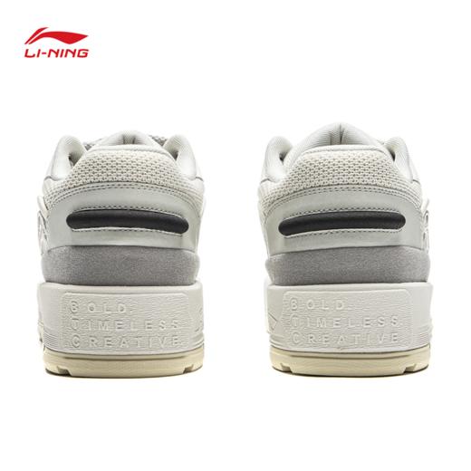 李宁001 BTC MEGA男子舒适软弹板鞋经典休闲鞋AGCV383 商品图7