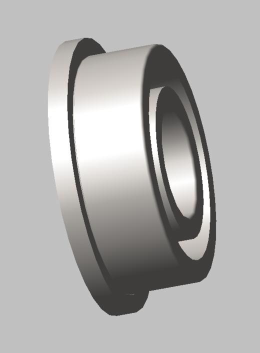 700101000833	法兰轴承_Ф6×Ф13×5_F686ZZ 商品图1