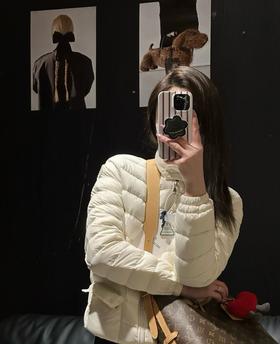 【三星90鹅绒】M家同款！2025立领排骨鹅绒羽绒服女 新款鹅绒服外套！
