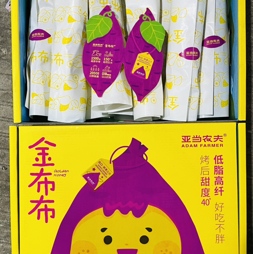 金布布蜜薯一件约5斤 礼盒装