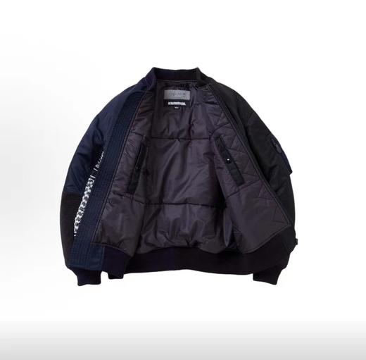 D112701暗黑先锋联名来袭！棒球领拉链加棉夹克外套 商品图1